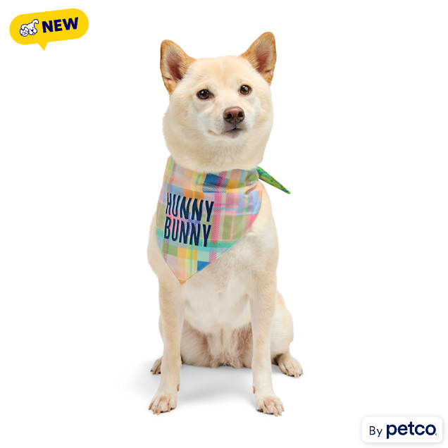 YOULY Easter Dog Bandana, X-Small/Small - Carousel image #1