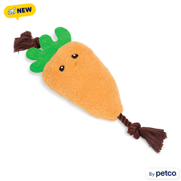 YOULY Easter Carrot Rope Dog Toy, Medium - Carousel image #1