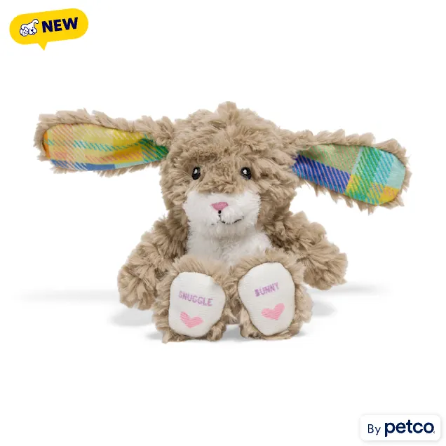 YOULY Easter Bunny Plush Dog Toy, X-Small - Carousel image #1