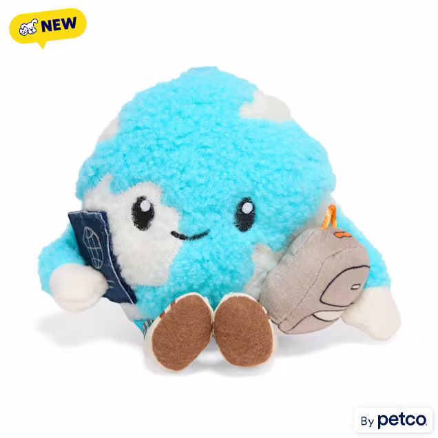 YOULY World Traveler Plush Dog Toy Charm, Small - Carousel image #1