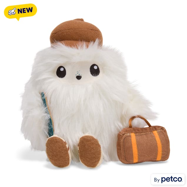 YOULY Suitcase Monster Plush Dog Toy Charm, Small - Carousel image #1