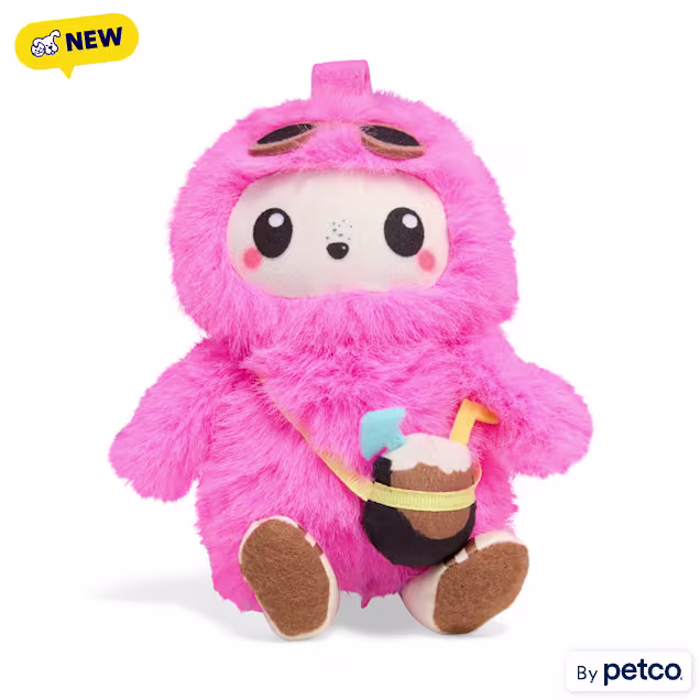 YOULY Tourist Monster Plush Dog Toy Charm, Small - Carousel image #1