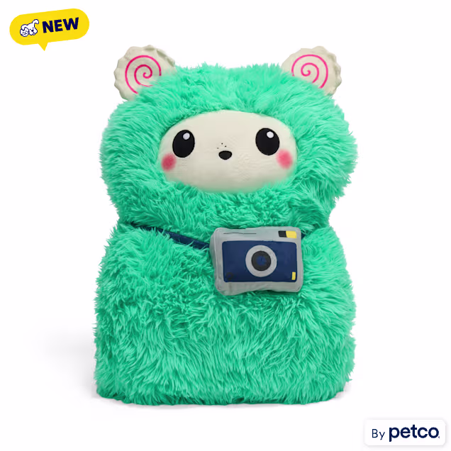 YOULY Camera Monster Travel Pillow Plush Dog Toy, X-Large - Carousel image #1