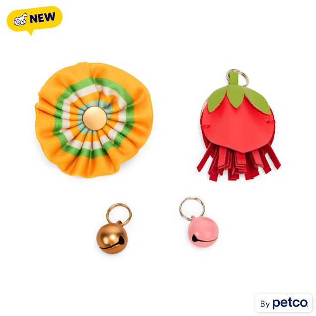 YOULY Fashion Mixed Accessory Cat Collar Charm Set, Pack of 4 - Carousel image #1