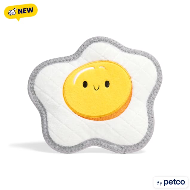 Leaps & Bounds Eggs Tough Plush Dog Toy, Large - Carousel image #1