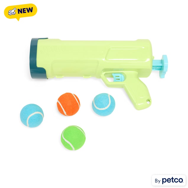 Leaps & Bounds Tennis Ball Blaster Dog Toy, Large - Carousel image #1