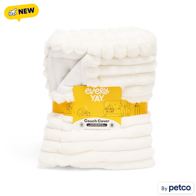 EveryYay FauX Fur Couch Cover Dog Bed, 72" L X 27.6" W - Carousel image #1