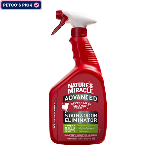 Nature's Miracle Dog Advanced Stain & Odor Remover, 32 fl. oz. - Carousel image #1