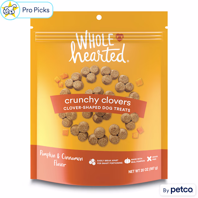 WholeHearted Grain Free Pumpkin Biscuit Dog Treats, 20 oz. - Carousel image #1