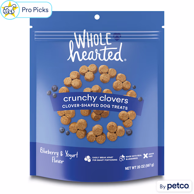 WholeHearted Grain Free Blueberry/Yogurt Dog Treats, 20 oz. - Carousel image #1