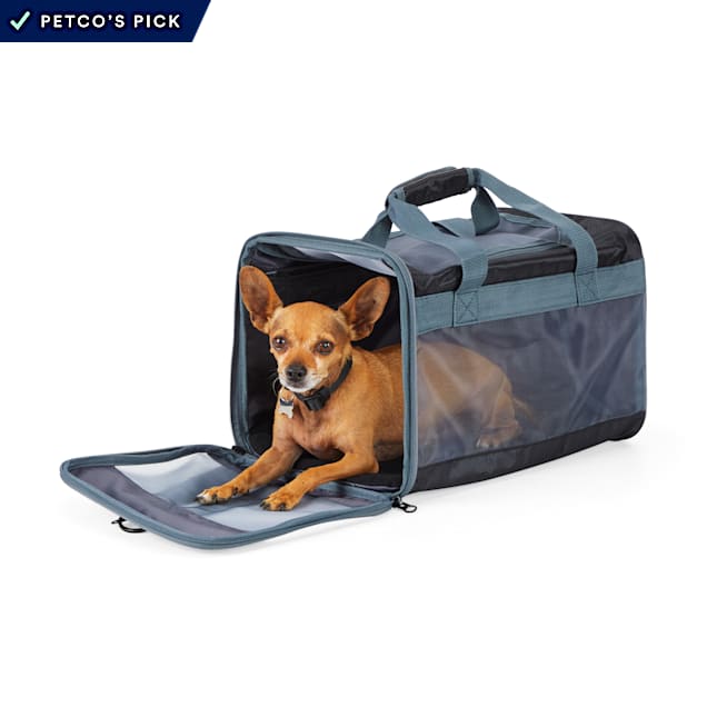 EveryYay Places To Go Black Pet Carrier, Small - Carousel image #1