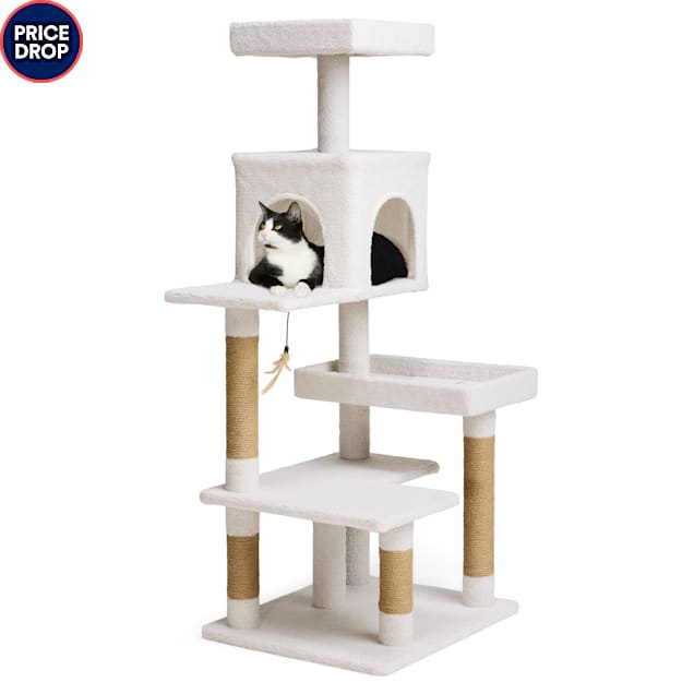 EveryYay Cozy Condo 5-Level Cat Tree for Large Cats, 54.7" H - Carousel image #1