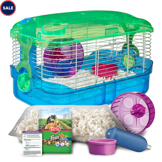 Kaytee CritterTrail Small Animal Habitat Starter Kit, 16" L X 10.5" W X