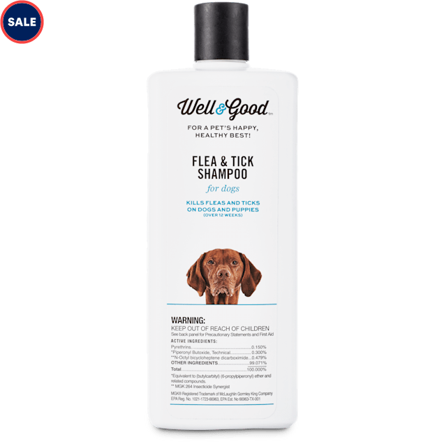 Well & good on sale flea and tick shampoo