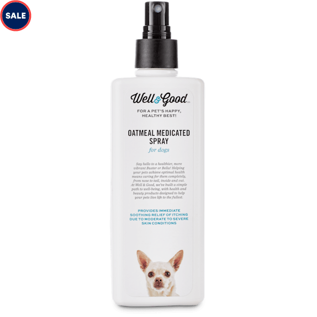 Well Good Oatmeal Medicated Dog Spray 8 Fl Oz Petco