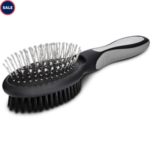 Well & Good Black Combo Pin & Bristle Cat Brush Petco