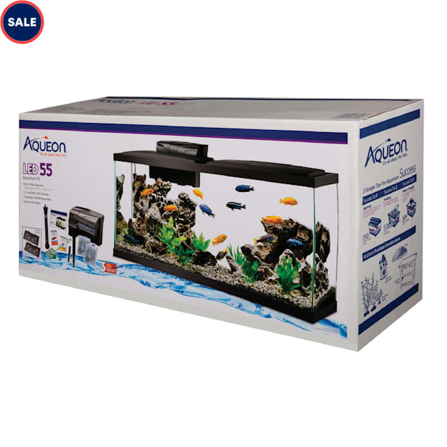 Aqueon 55 Gallon LED Aquarium Kit Petco