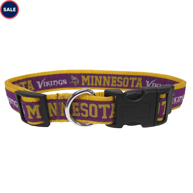 Minnesota vikings dog collar Clearance