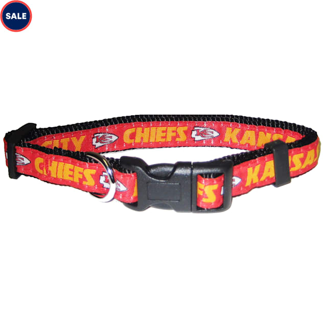 Kc chiefs dog collar