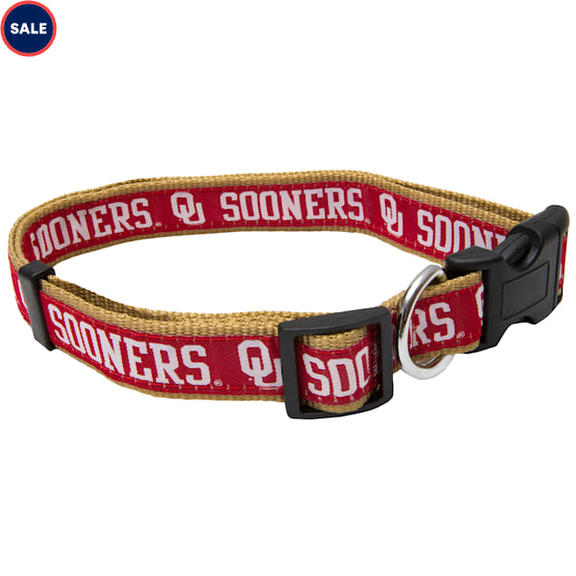 Oklahoma sooners dog collar Clearance