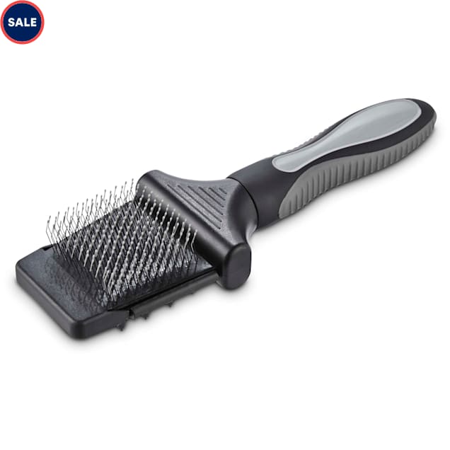 Well & Good Black 2Sided Slicker Dog Brush, Small Petco