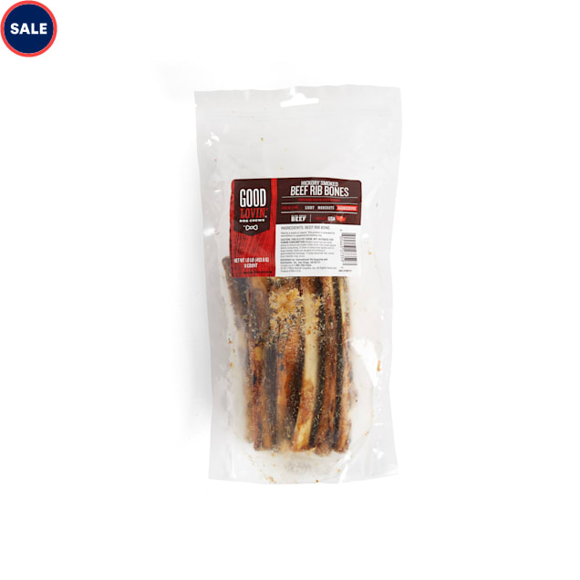 Good Lovin Hickory Smoked Rib Bone Dog Chew Pack Of 6 Petco