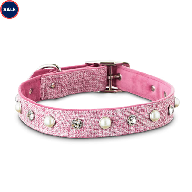 Petco pink dog collar clearance