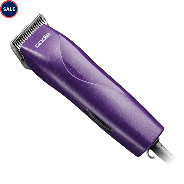 Andis Easy Clip Groom Detachable Blade Clipper Kit, Purple Petco