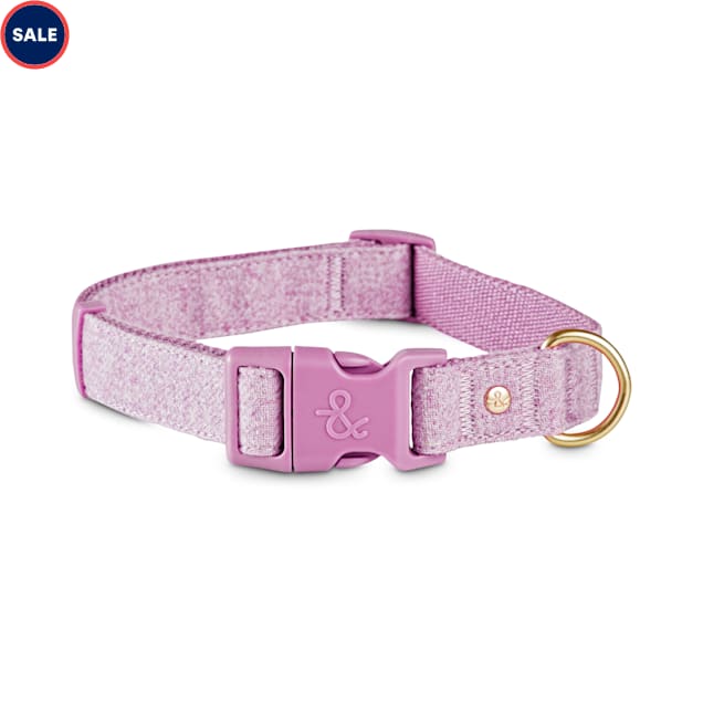 Bond \u0026 Co. Lavender Tweed Dog Collar