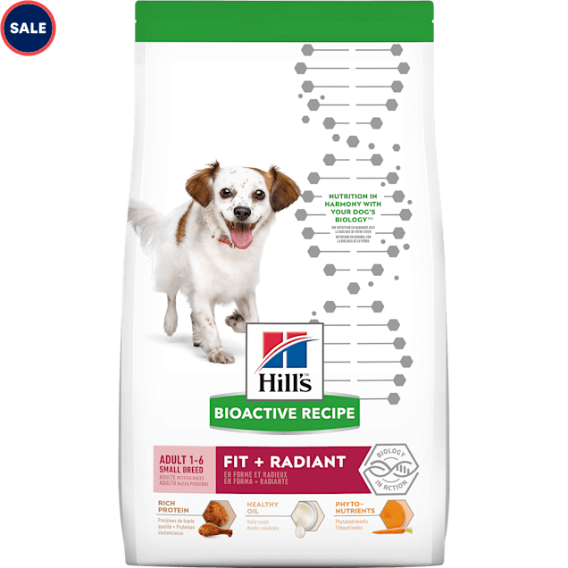 Hill's Bioactive Recipe Fit + Radiant Chicken & Barley Adult Small Breed Dry Dog Food, 11 lbs. - Carousel image #1