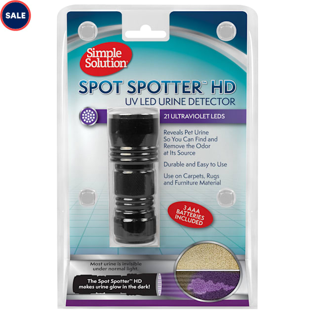 Simple Solution Spot Spotter HD UV Urine Detector Petco