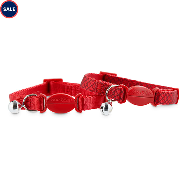 Red breakaway cat collar clearance