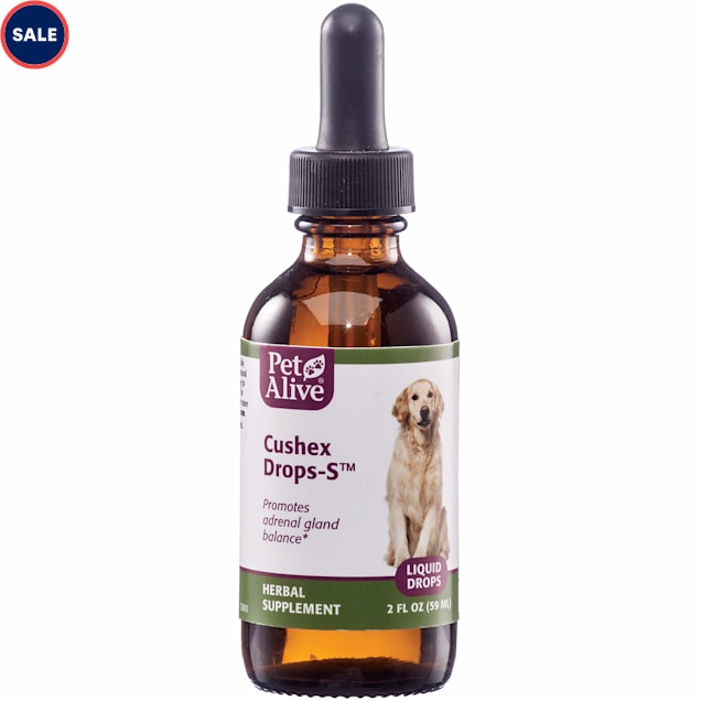 PetAlive Natural Herbal Cushex-S Liquid Dog and Cat Supplement, 2 fl. oz. - Carousel image #1