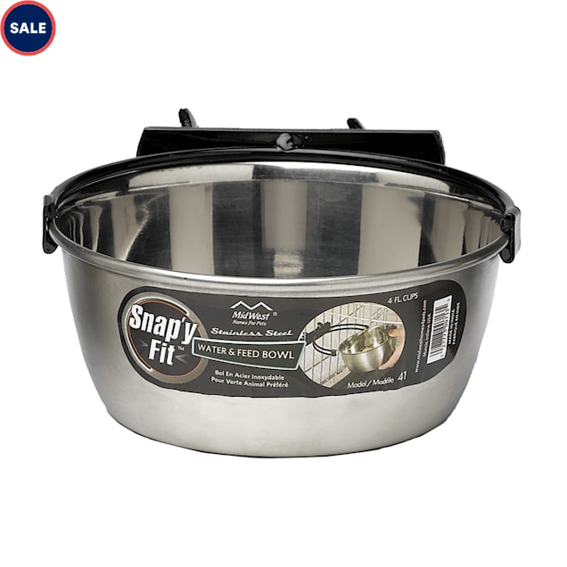 water bowl holder for dog crate