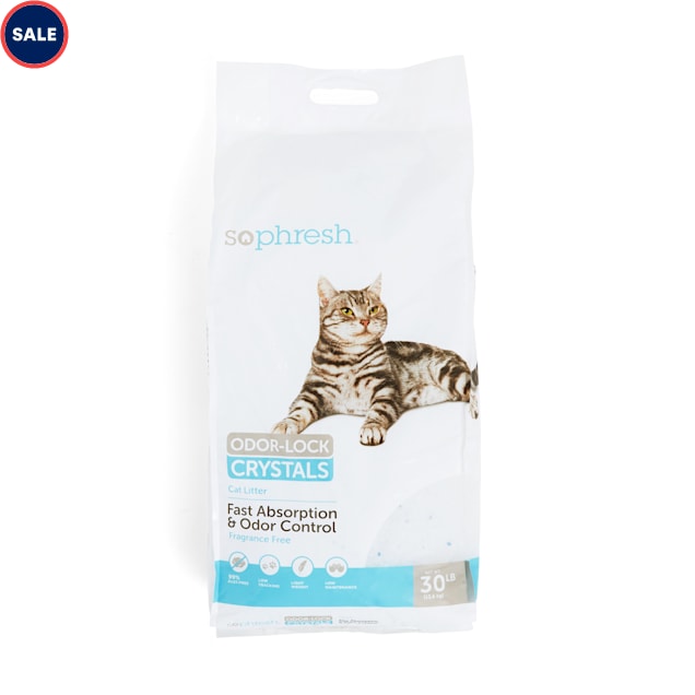 So Phresh OdorLock Crystal Cat Litter, 30 lbs. Petco