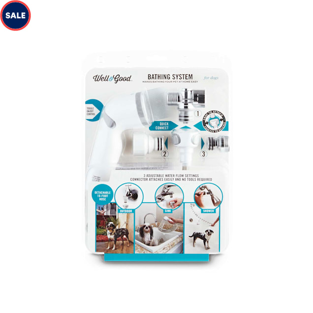 Well & Good 3Way Shower Sprayer for Dogs Petco