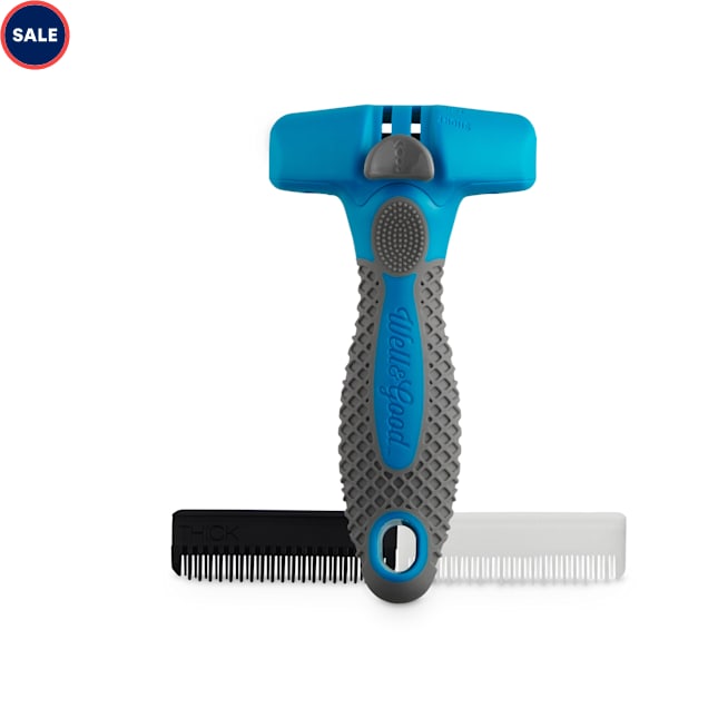 Well & Good ProStyle Dog Deshedding Tool for Small to Medium Breeds Petco