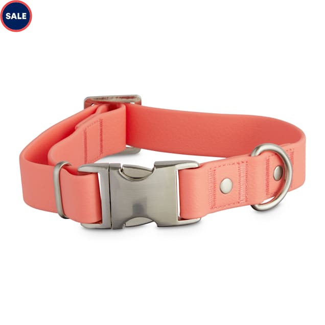 Reddy Pink Durable Dog Collar, Medium Petco