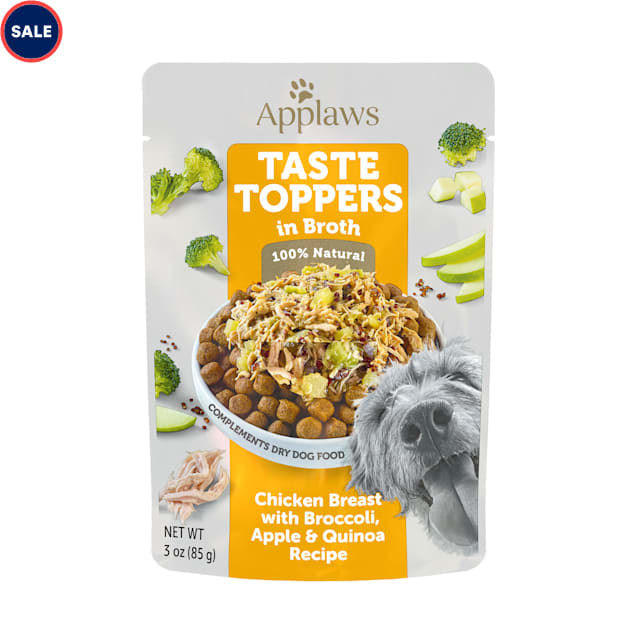 Applaws Taste Toppers Chicken, Broccoli, Apple & Quinoa Broth Wet Dog
