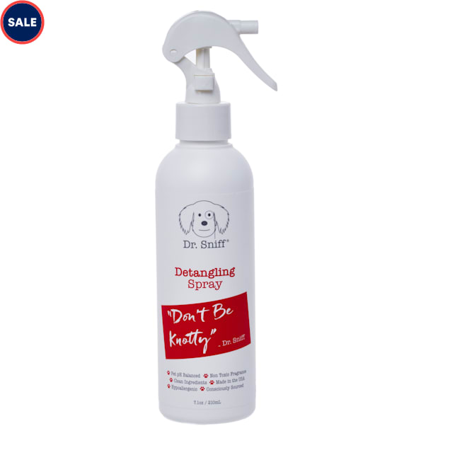 Dr. Sniff Don't Be Knotty Detangling Dog and Cat Spray, 7.1 fl. oz. - Carousel image #1