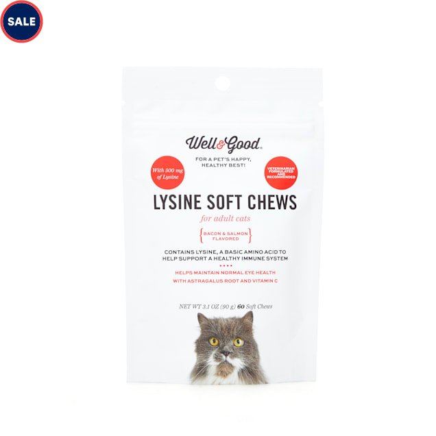 Well Good Cat Lysine Soft Chews Count Of 60 Petco