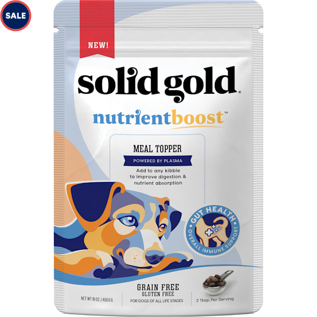 Solid Gold Plasma NutrientBoost Meal Topper Dry Dog Food, 16 oz. Petco