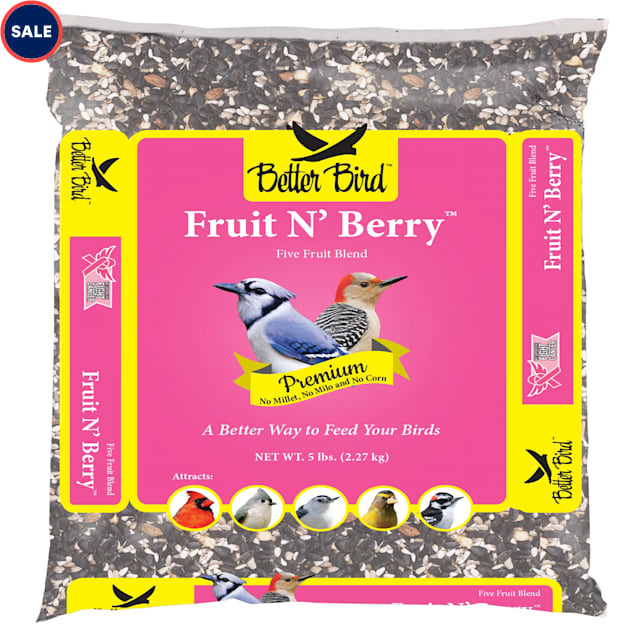 Better Bird Fruit N Berry Blend Wild Bird Food, 5 lbs. - Carousel image #1