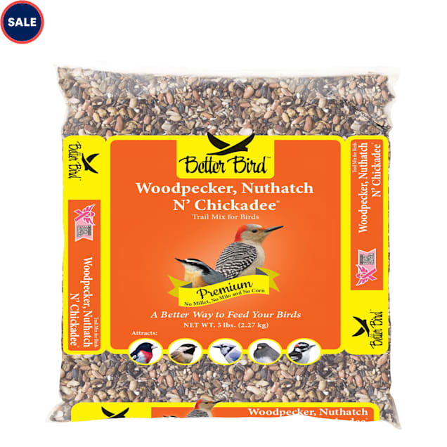 Better Bird Woodpecker Bird Food Seed Wild Bird Food, 5 lbs. - Carousel image #1