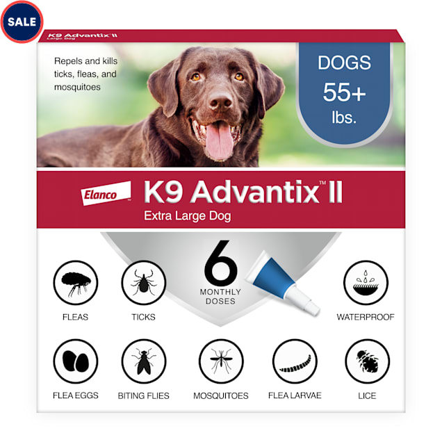 Advantix extra large dog 6 pack clearance
