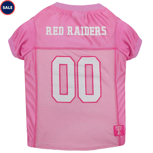 pink raiders jersey