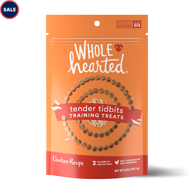WholeHearted GrainFree Tender Tidbits Chicken Recipe Dog Training