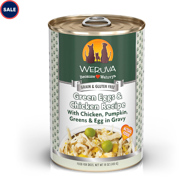 Weruva Classics Green Eggs & Chicken with Chicken, Pumpkin, Greens