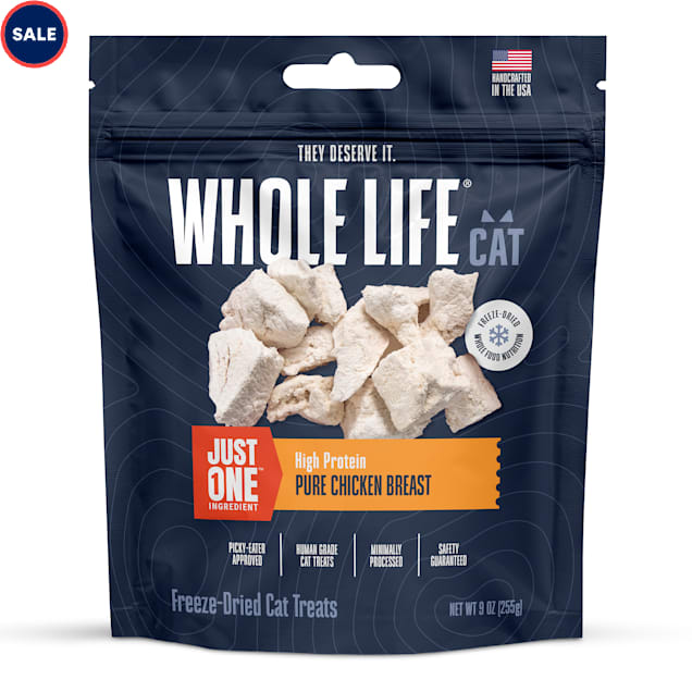 Whole life cat food clearance