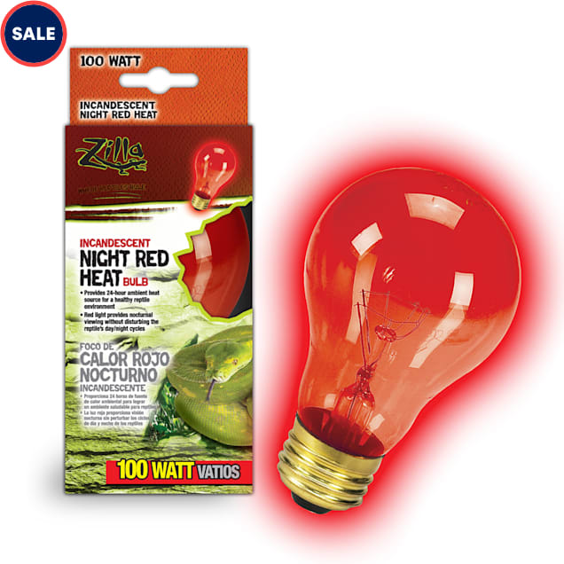Zilla Night Red Heat Incandescent Bulb